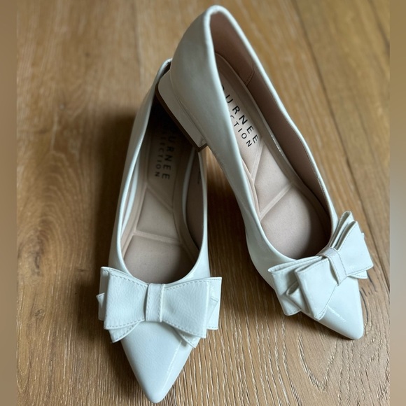 Journee Collection OPHELIA LOW BLOCK BALLET FLATS FAUX LEATHER - Picture 4 of 9